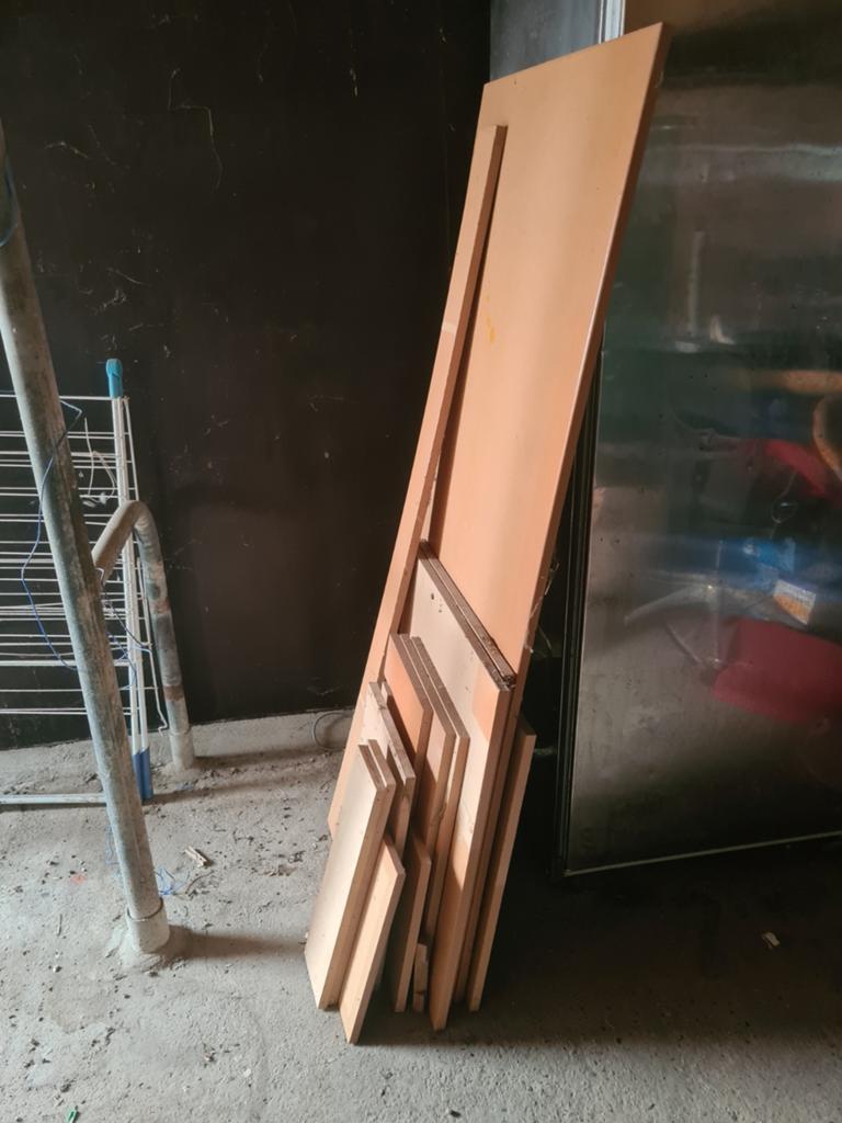 Partij MDF, Minder dan 25 mm, Ophalen of Verzenden, Zo goed als nieuw, Plank