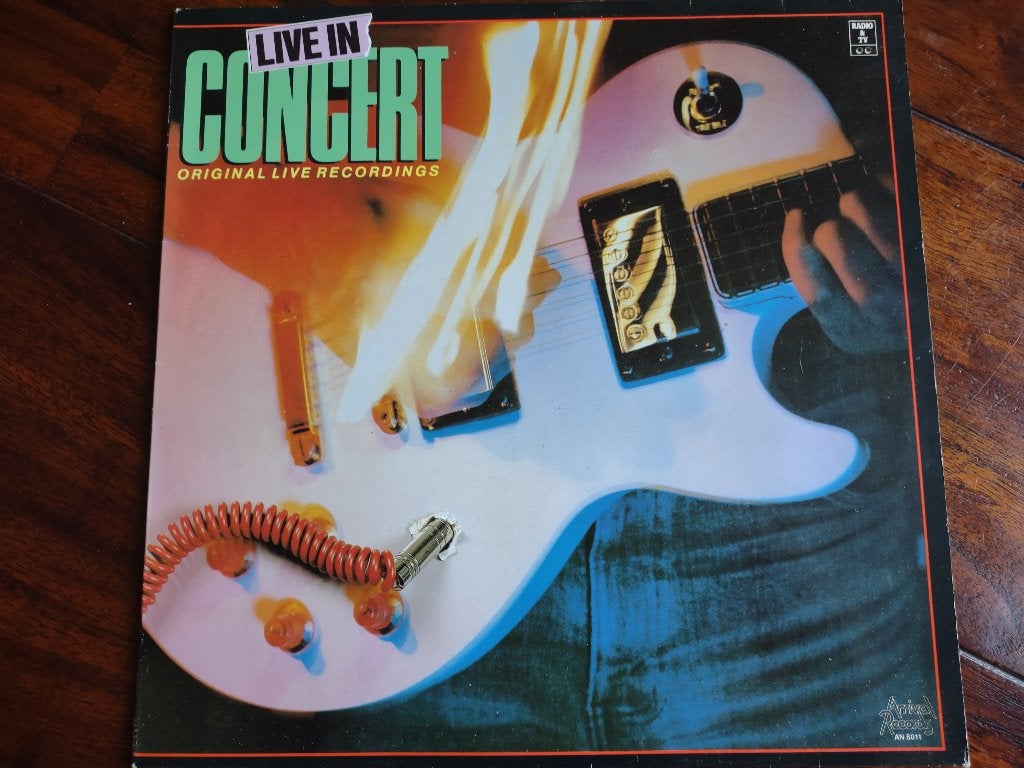 LP - Live in Concert, Cd's en Dvd's, Ophalen of Verzenden, Zo goed als nieuw, 12 inch, Poprock