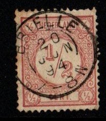 NS125 Brielle Zuid Holland zegel 1894 nr. 30 prachtige zegel, Postzegels en Munten, Verzenden, T/m 1940, Gestempeld