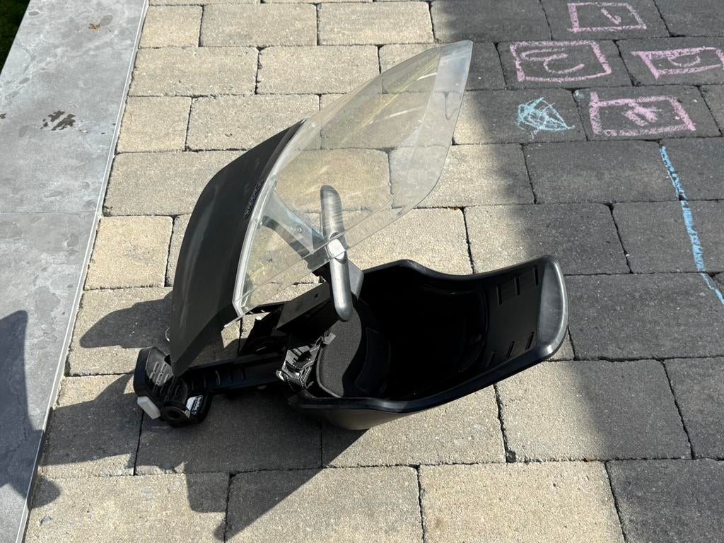 Bobike voor en achterzitje met bevestiging, Ophalen, Gebruikt