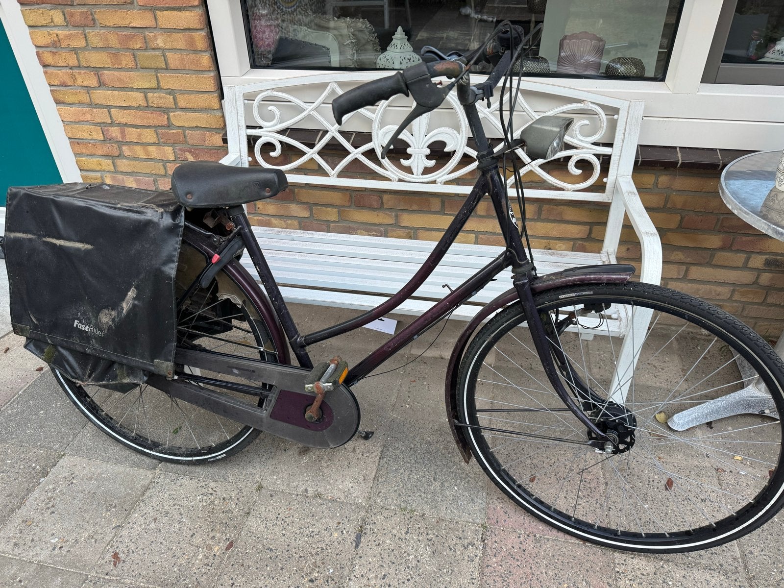 Mick kinderfiets met voordrager, Ophalen, Gebruikt, Terugtraprem, 14 inch of minder