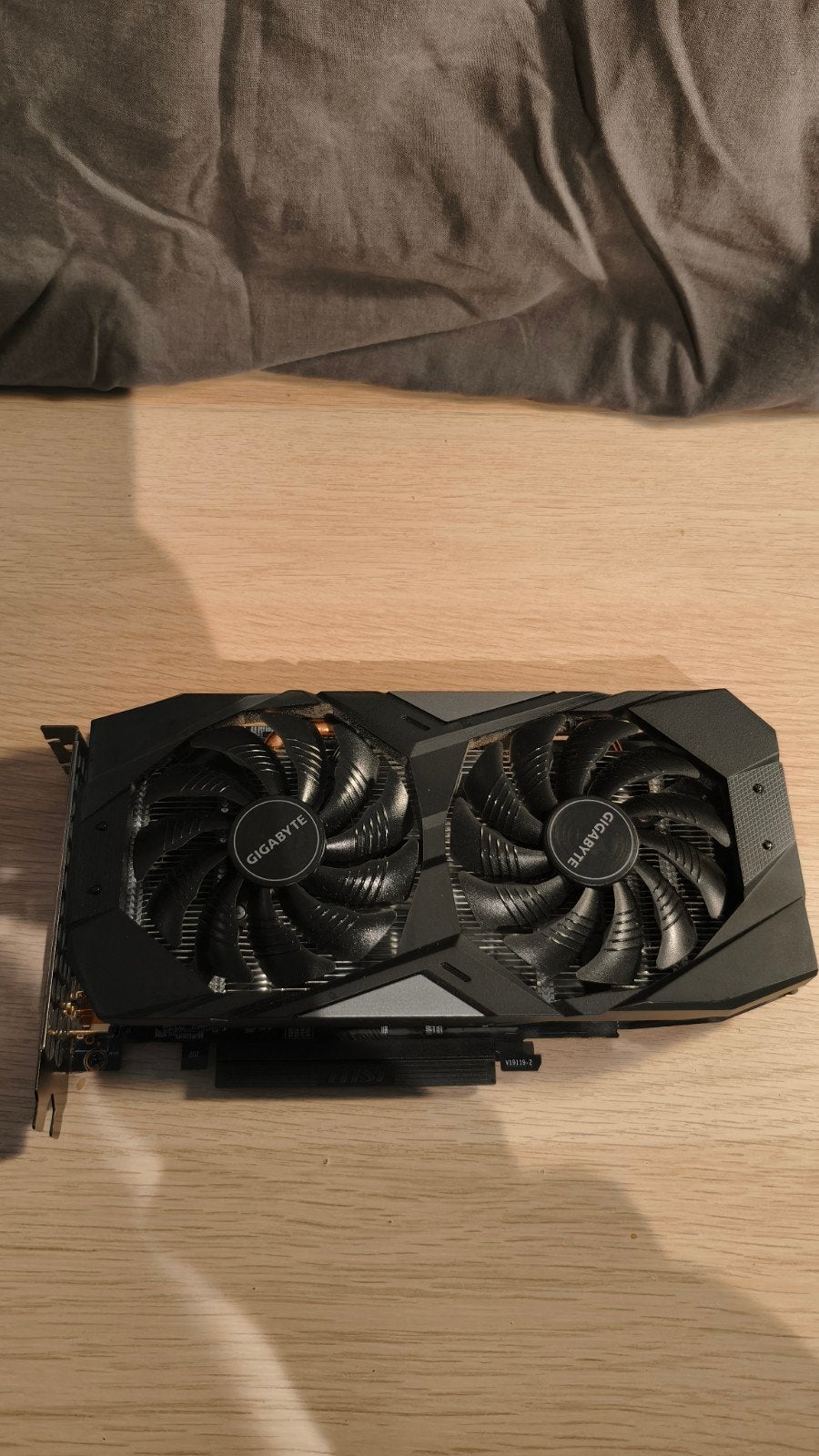 Gigabyte Nvidia GeForce RTX 2060 OC 6G Videokaart, Computers en Software, PCI-Express 3, Gebruikt, GDDR6, Ophalen of Verzenden