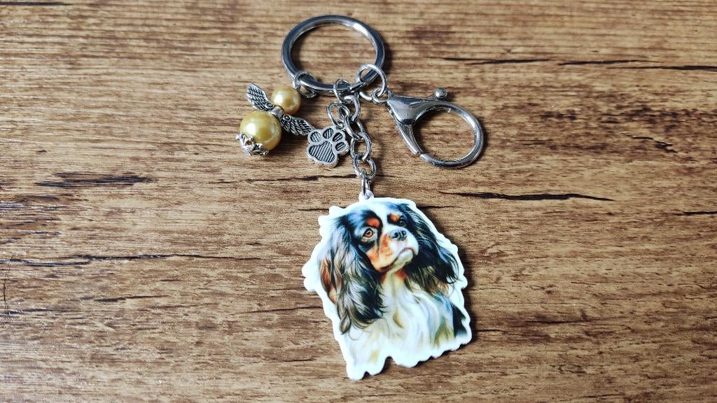 Tashanger Cavalier king charles groot beschermengeltje, Verzenden, Nieuw, Overige kleuren, Handtas