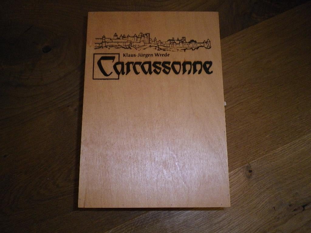 Carcassonne De Stad in luxe kist, Ophalen of Verzenden, Zo goed als nieuw, 999 games