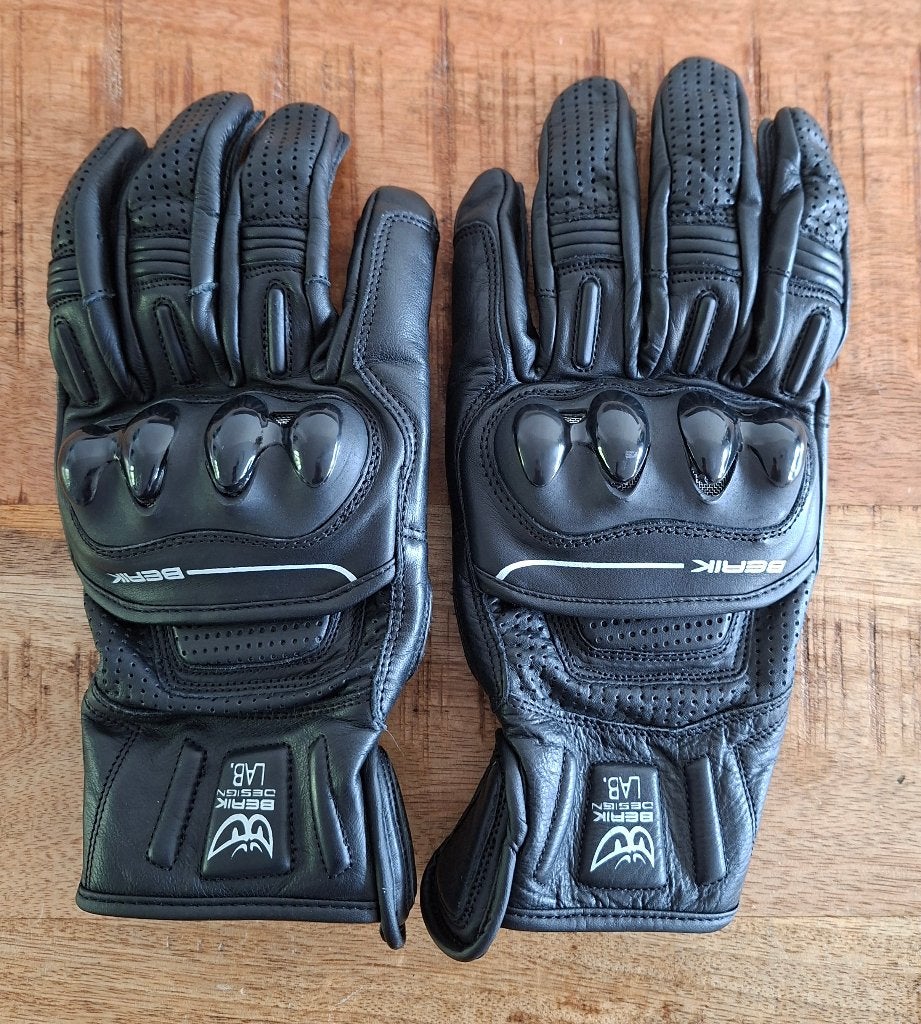 Berik TX-2 Motorhandschoenen Zwart maat L, Heren, Ophalen of Verzenden, Nieuw zonder kaartje, Berik