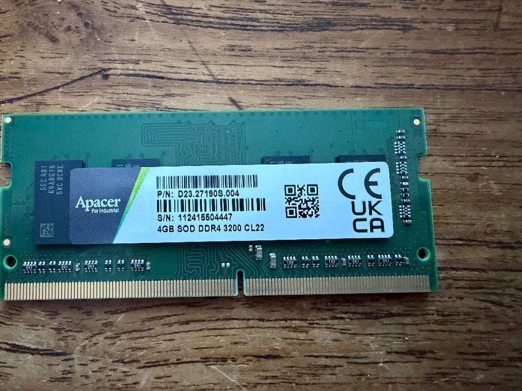 Laptop DDR4 4GB SOD 3200 CL22, Gebruikt, Verzenden, DDR4, Laptop