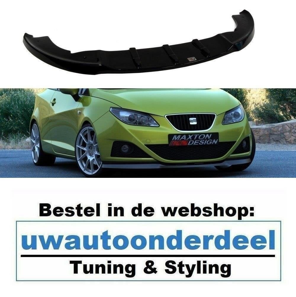 Maxton Spoiler Voorspoiler Lip Splitter Voor Seat Ibiza 6J, Auto diversen, Tuning en Styling, Verzenden, Automotive Parts, A.parts@hotmail.nl