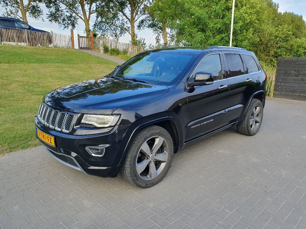 Jeep Grand Cherokee 3.0 Overland Marge auto, Auto's, Automaat, Euro 5, 2270 kg, Zwart