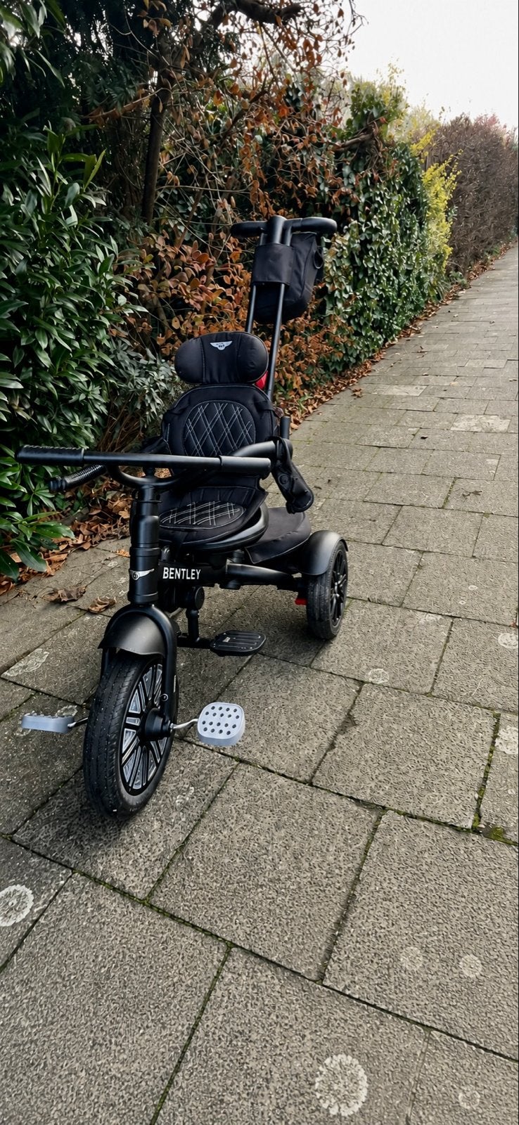 Bentley driewieler - Zo goed als nieuw, Ophalen, Zo goed als nieuw, Duwstang