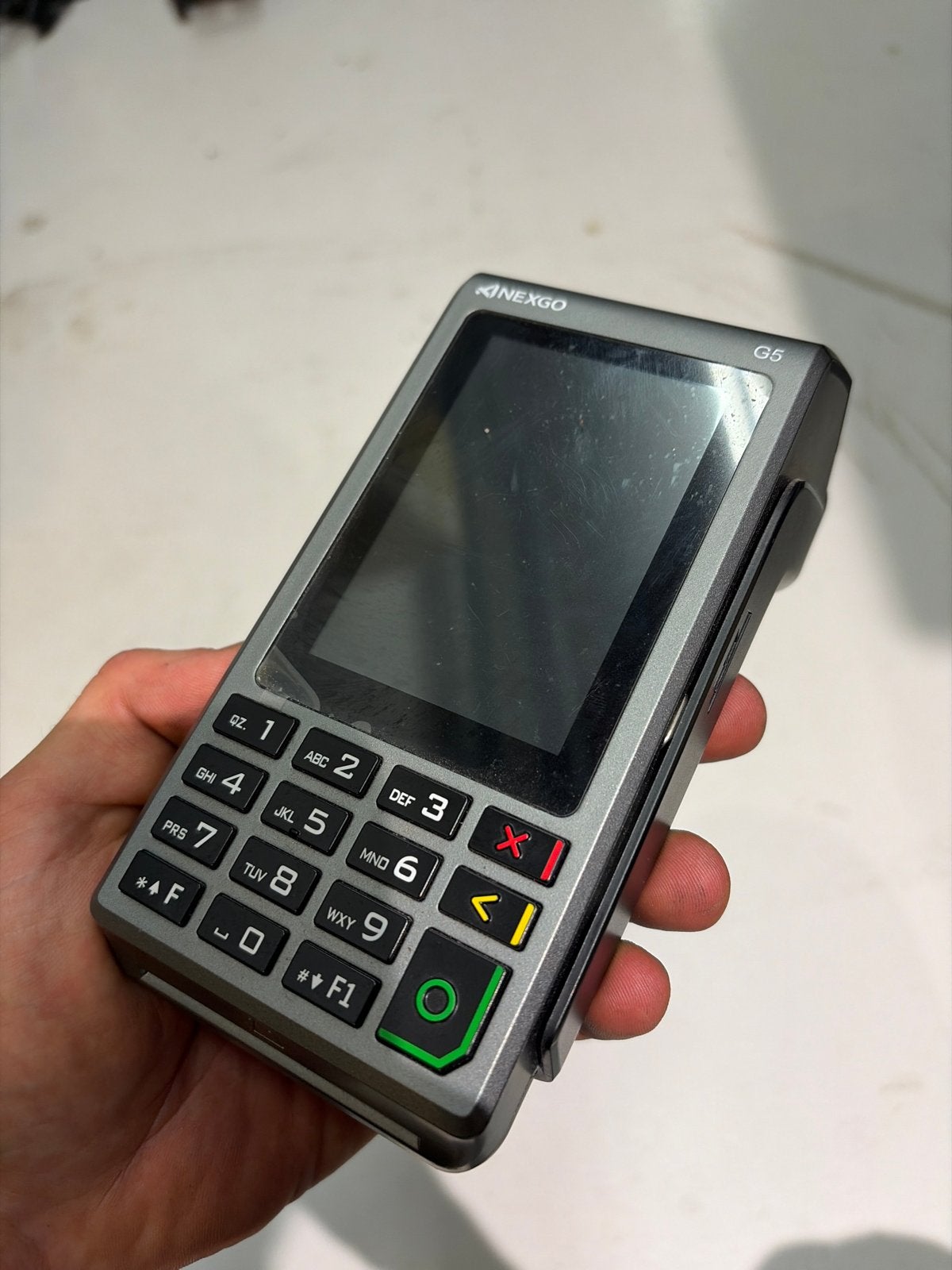Nexgo G5 Pinautomaat, Ophalen, Overige typen