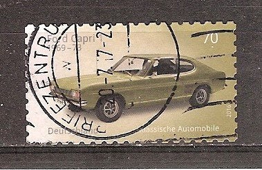 Duitsland Bund, Ford Capri (zelfkl.), 2016., Ophalen of Verzenden, 1990 tot heden, Gestempeld
