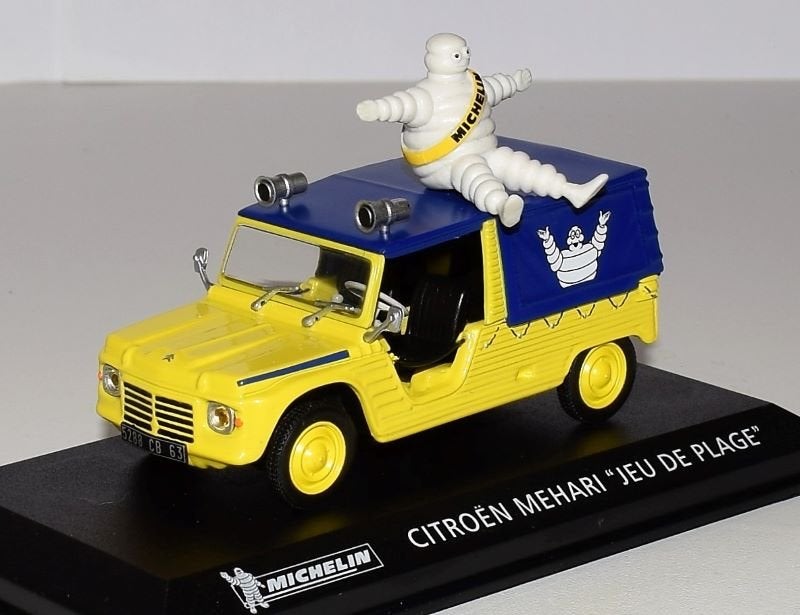 Citroen Mehari Michelin Altaya 1:43, Hobby en Vrije tijd, Modelauto's | 1:43, Nieuw, Auto, Overige merken, Ophalen of Verzenden