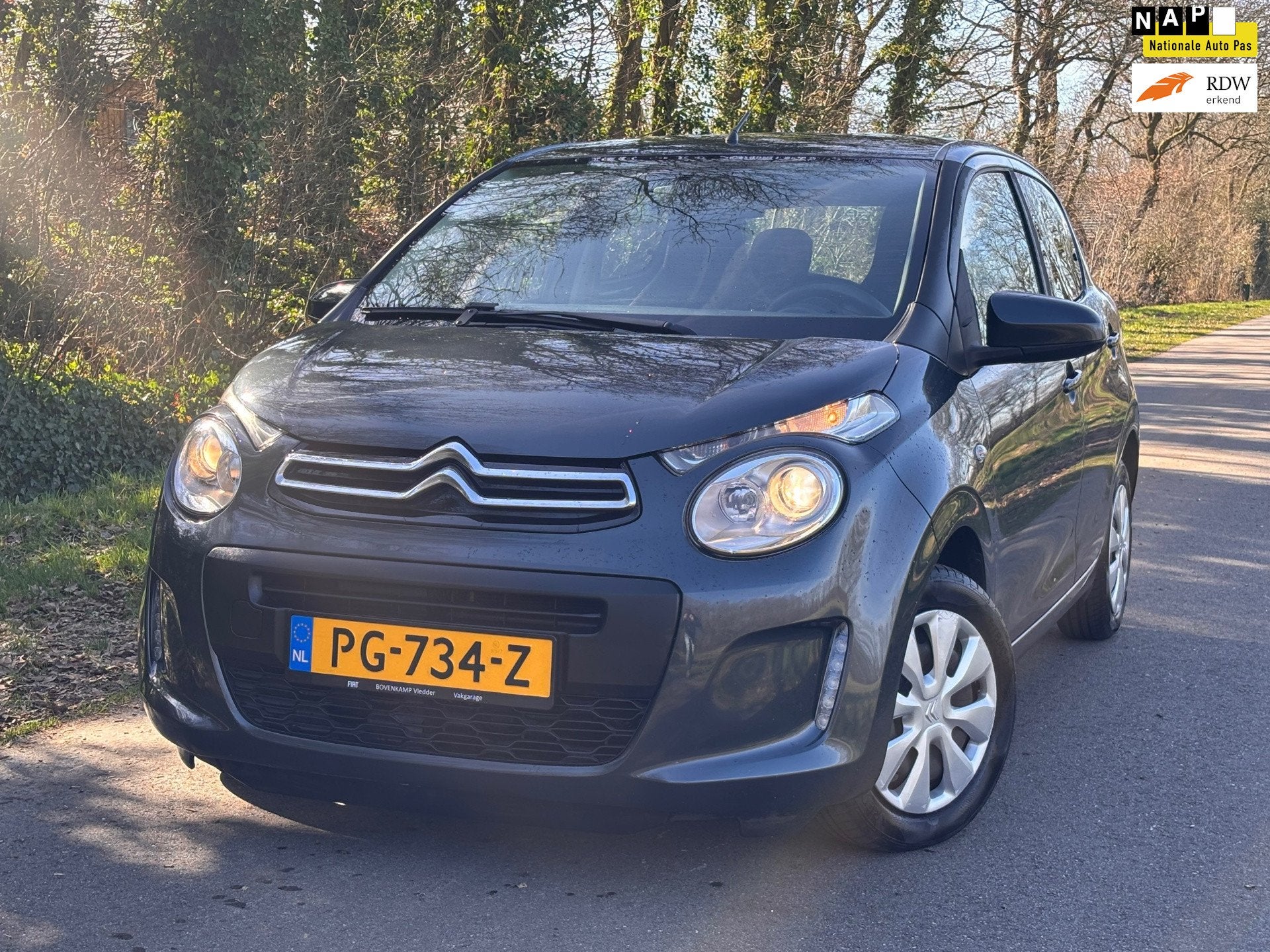 Citroen C1 1.0 e-VTi Feel Airco Cruise controle!, Voorwielaandrijving, Gebruikt, Euro 6, 4 stoelen