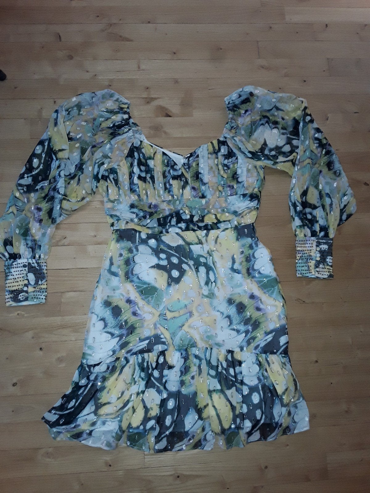 Karen Millen jurk mt 38-40, Karen Millen, Ophalen of Verzenden, Zo goed als nieuw, Maat 38/40 (M)