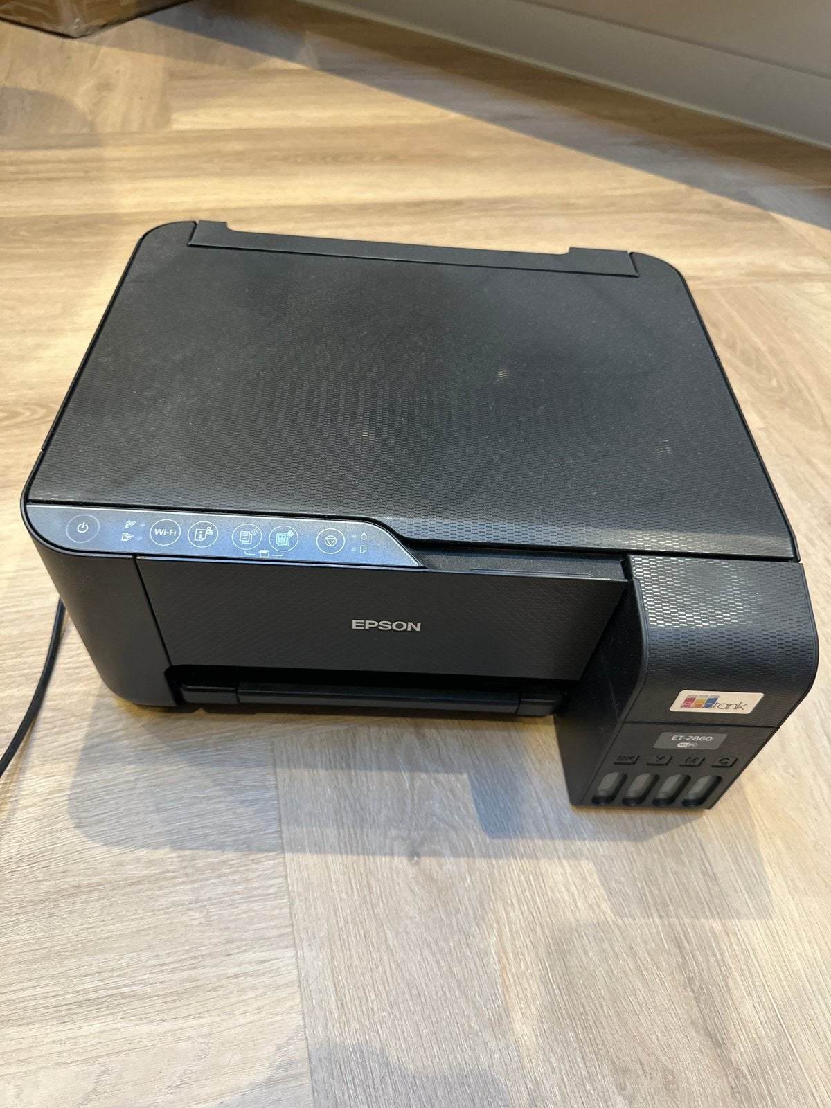 Epson EcoTank ET-2860 Printer met nieuwe cartridges, Computers en Software, Printers, Inkjetprinter, All-in-one, Kleur printen