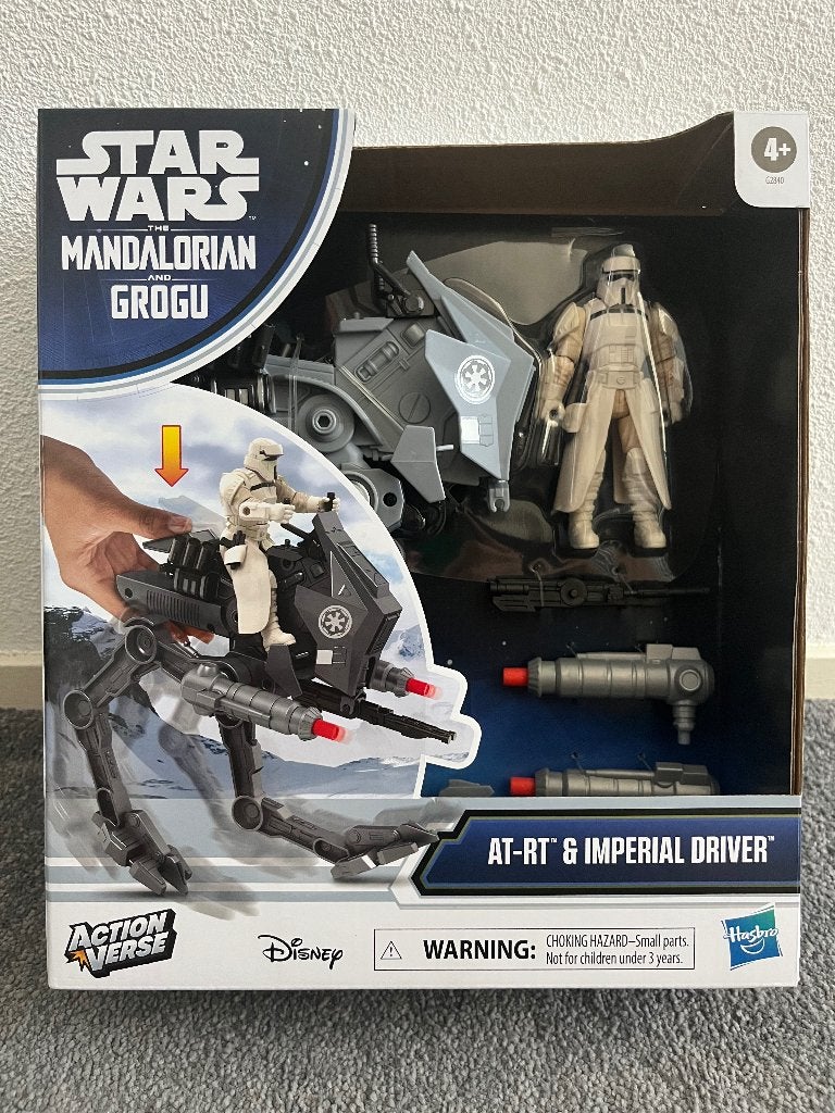 Star Wars Action Verse AT-RT & Imperial Driver Nieuw MISB, Verzamelen, Star Wars, Ophalen of Verzenden, Nieuw, Actiefiguurtje