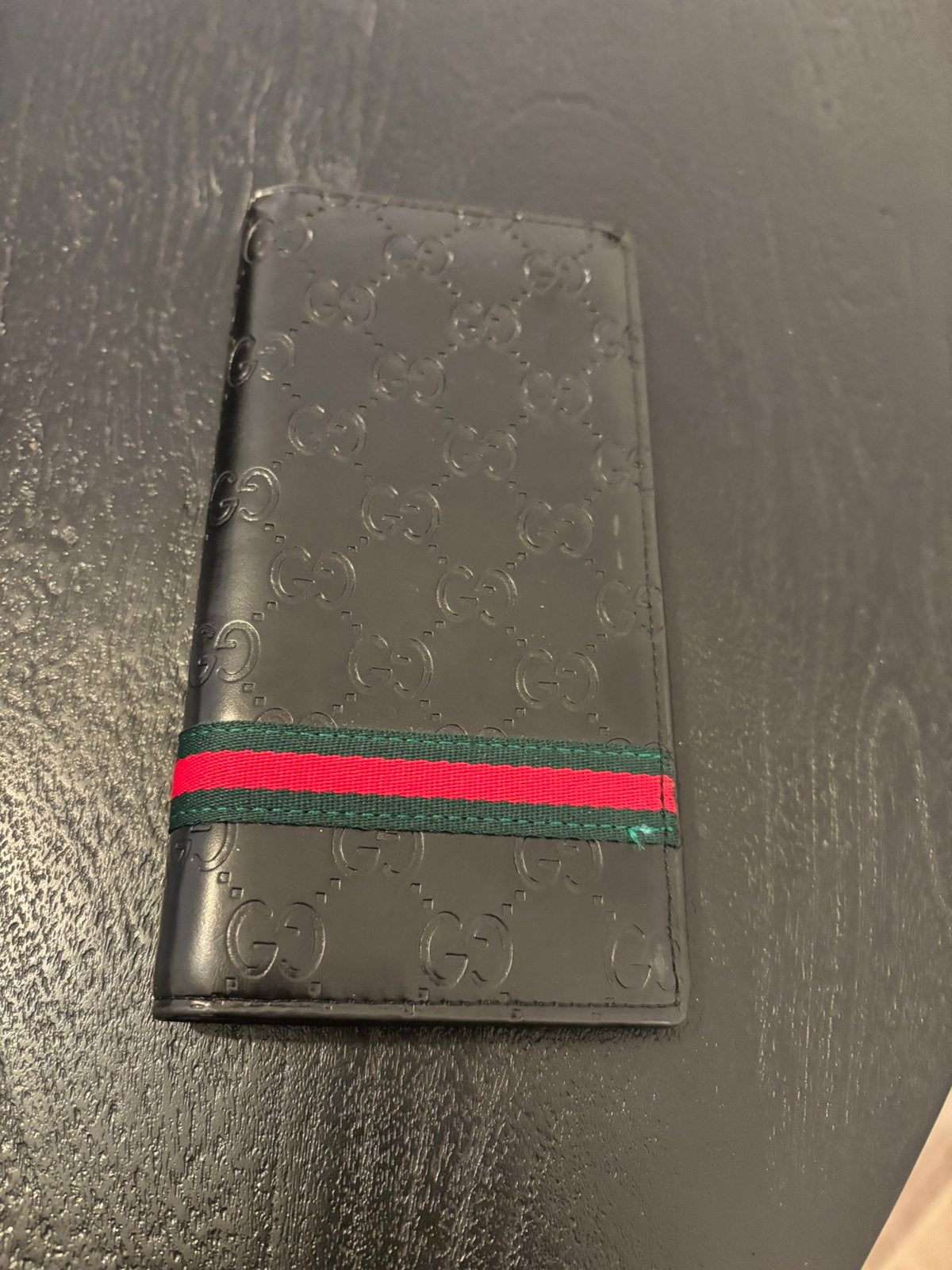 Gucci portemonnee, Sieraden, Tassen en Uiterlijk, Portemonnees, Ophalen of Verzenden, Zo goed als nieuw, Zwart