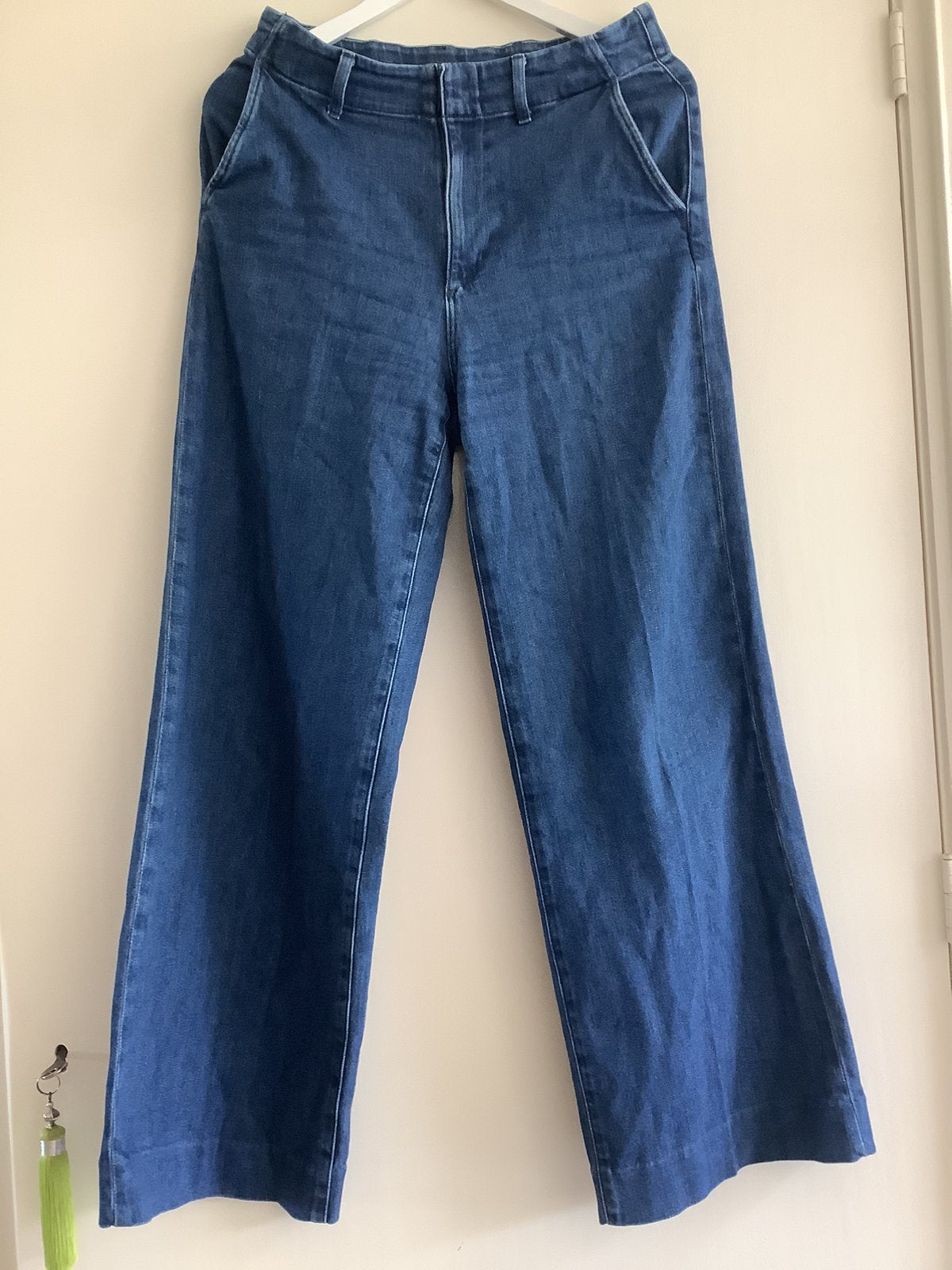Uniqlo jeans maat M, Verzenden, Zo goed als nieuw, Blauw, W30 - W32 (confectie 38/40)
