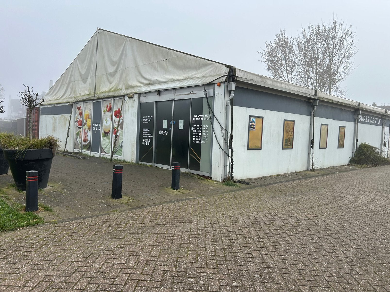 Opslagtent | Alutent 15 x 20 meter, Gebruikt, Opvouwbaar, 6 meter of meer, Paviljoen