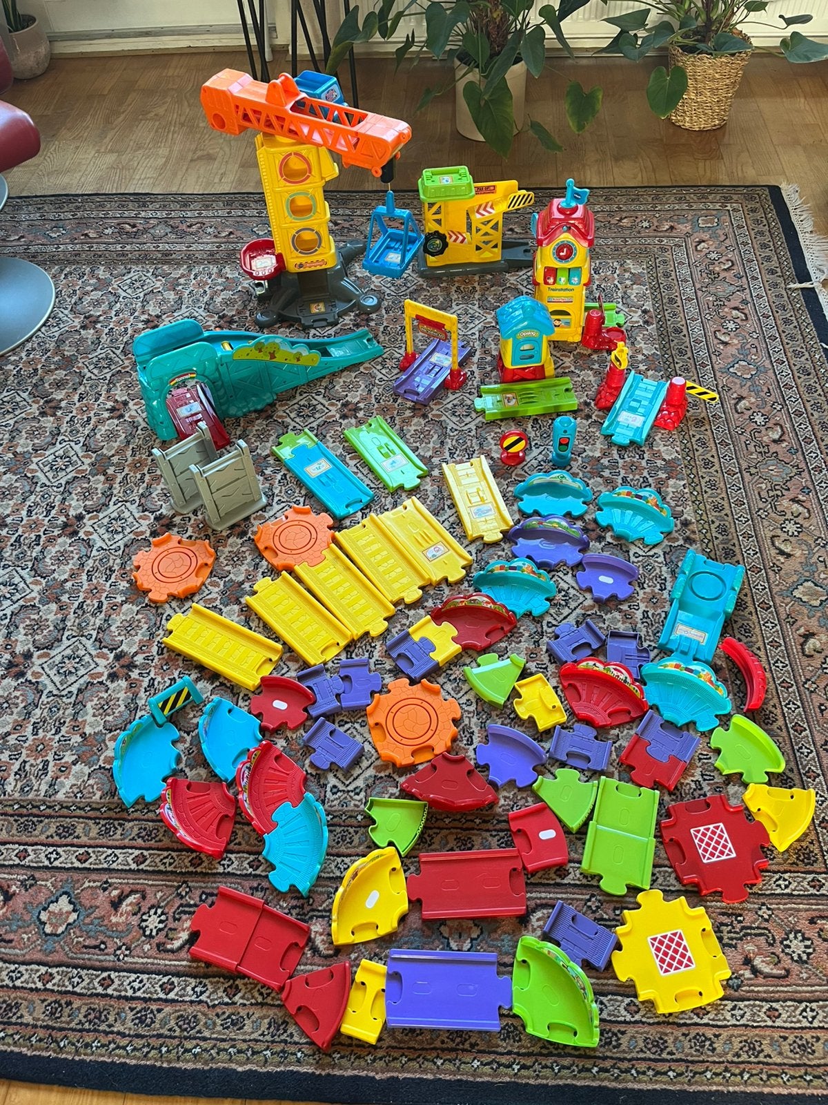 Vtech treinbaan en hijskraan, Ophalen, Zo goed als nieuw