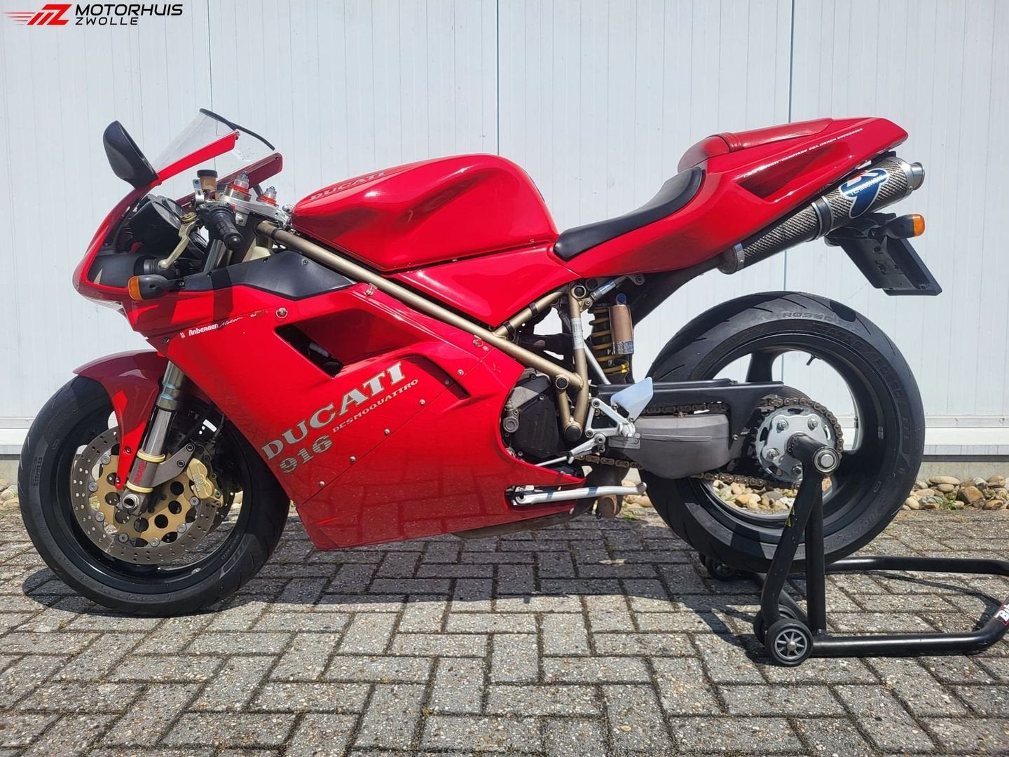 Ducati 916 (bj 1996 - 47.233 km), DUCATI, 2 cilinders, Motorrijbewijs A, Bedrijf