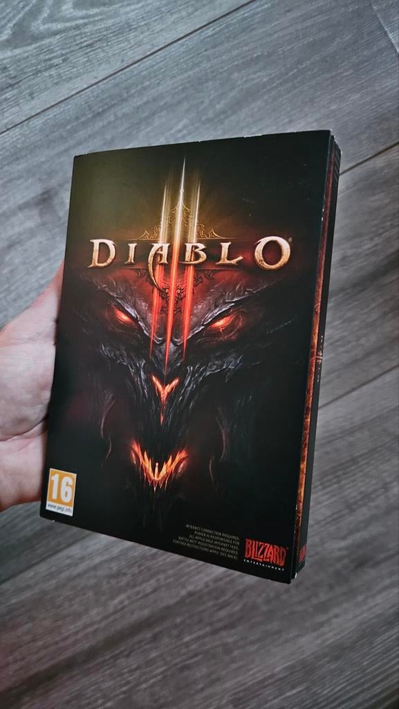 Diablo 3 PC Game, Spelcomputers en Games, Games | Pc, 1 speler, Ophalen of Verzenden, Zo goed als nieuw, Vanaf 16 jaar