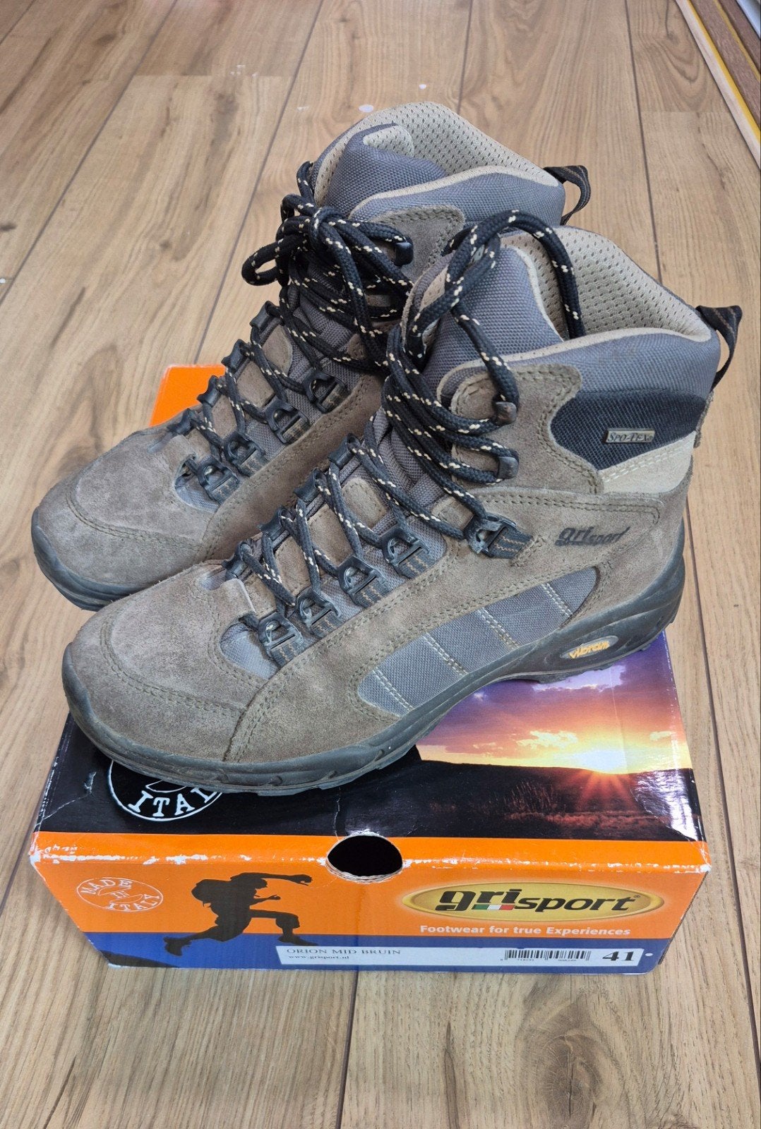 Bergschoenen GriSport maat 41, Sport en Fitness, Bergsport en Wandelen, Ophalen, Gebruikt, Schoenen