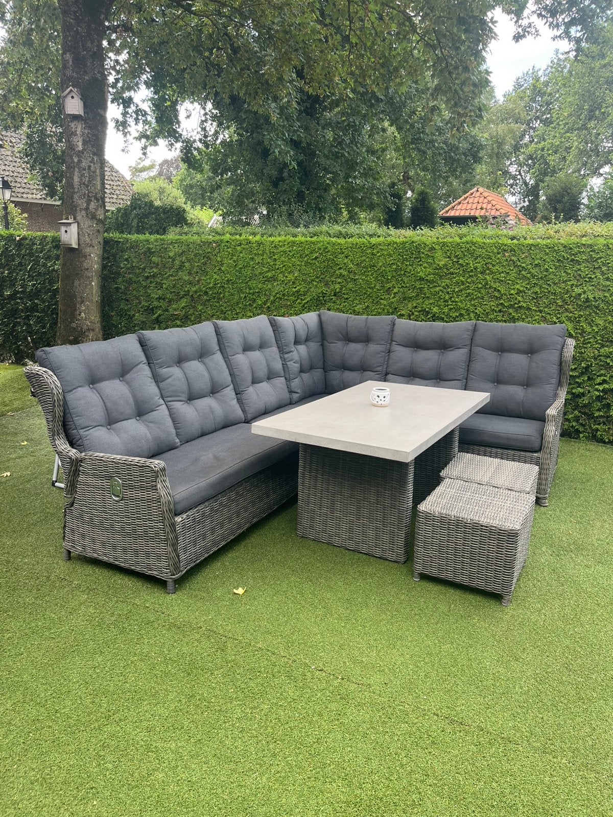 Mooie Loungeset, Ophalen, Zo goed als nieuw, Loungeset