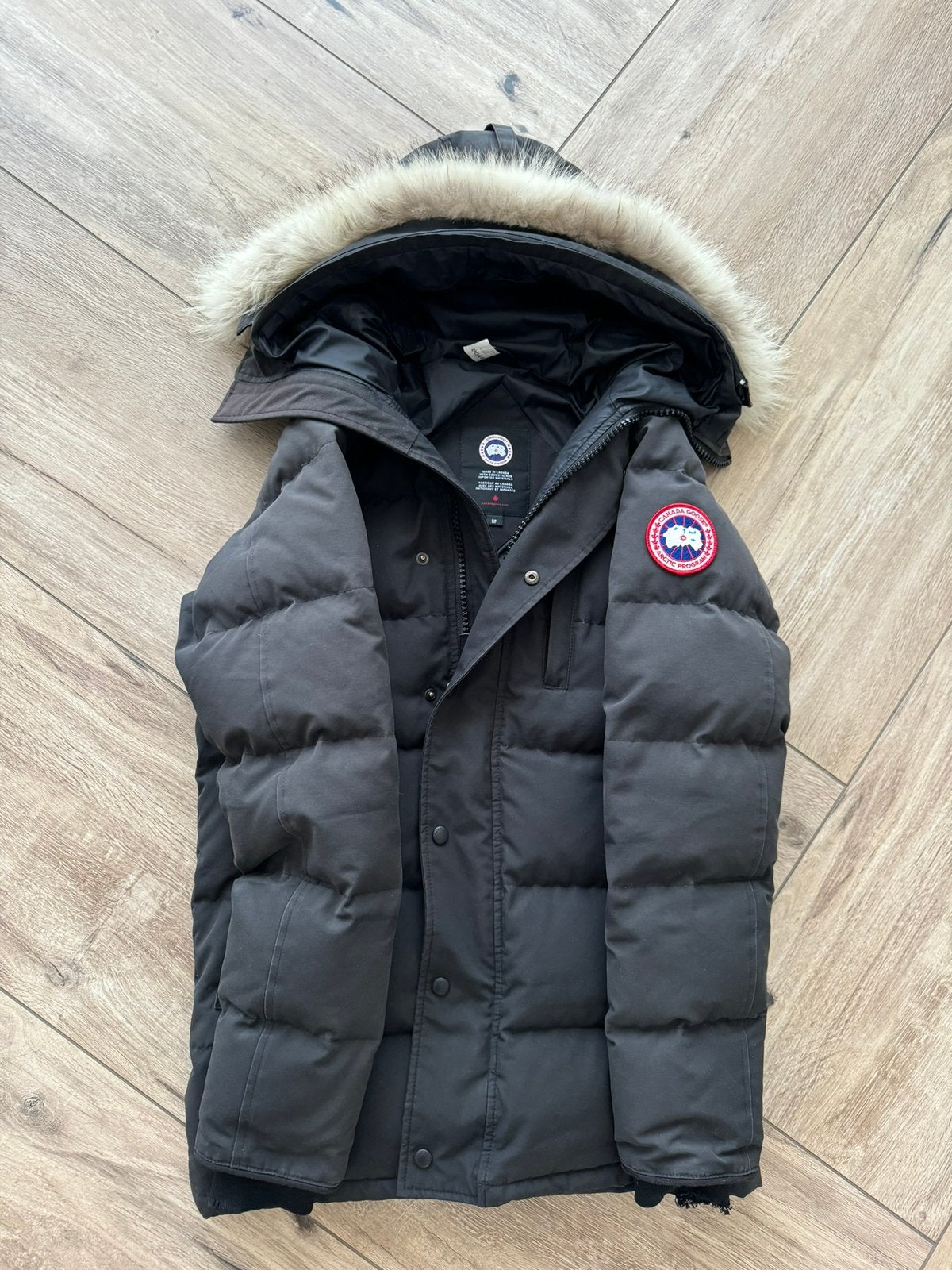 Canada Goose Carson maat S, Ophalen of Verzenden, Gedragen, Maat 46 (S) of kleiner, Zwart