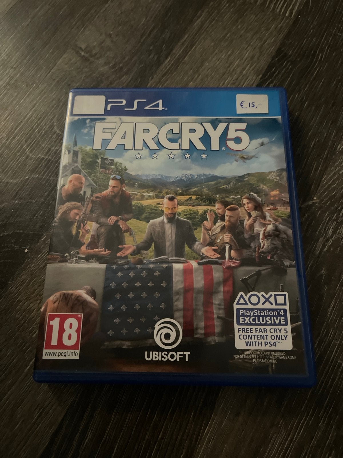 Far Cry 5 PS4 - Actievolle Shooter Game, Online, Gebruikt, Vanaf 18 jaar, Shooter