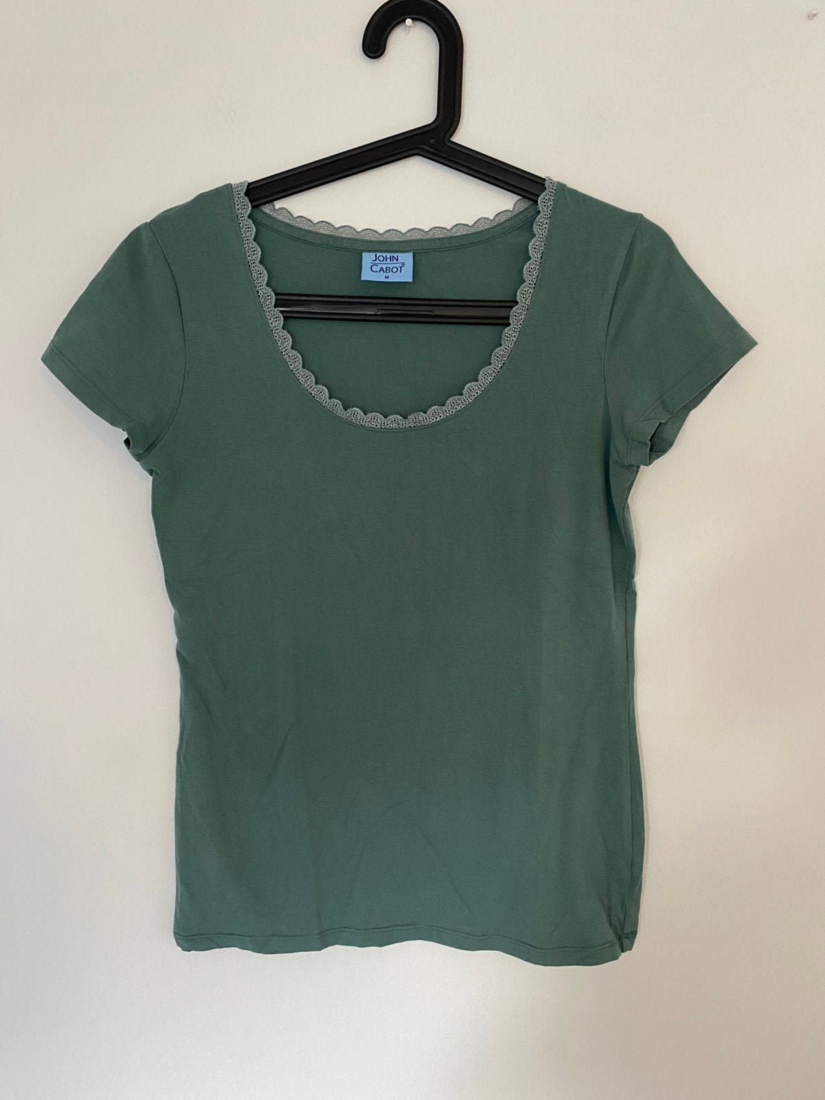 Dames t-shirt groen, maat M., Maat 38/40 (M), Verzenden, Zo goed als nieuw, Korte mouw