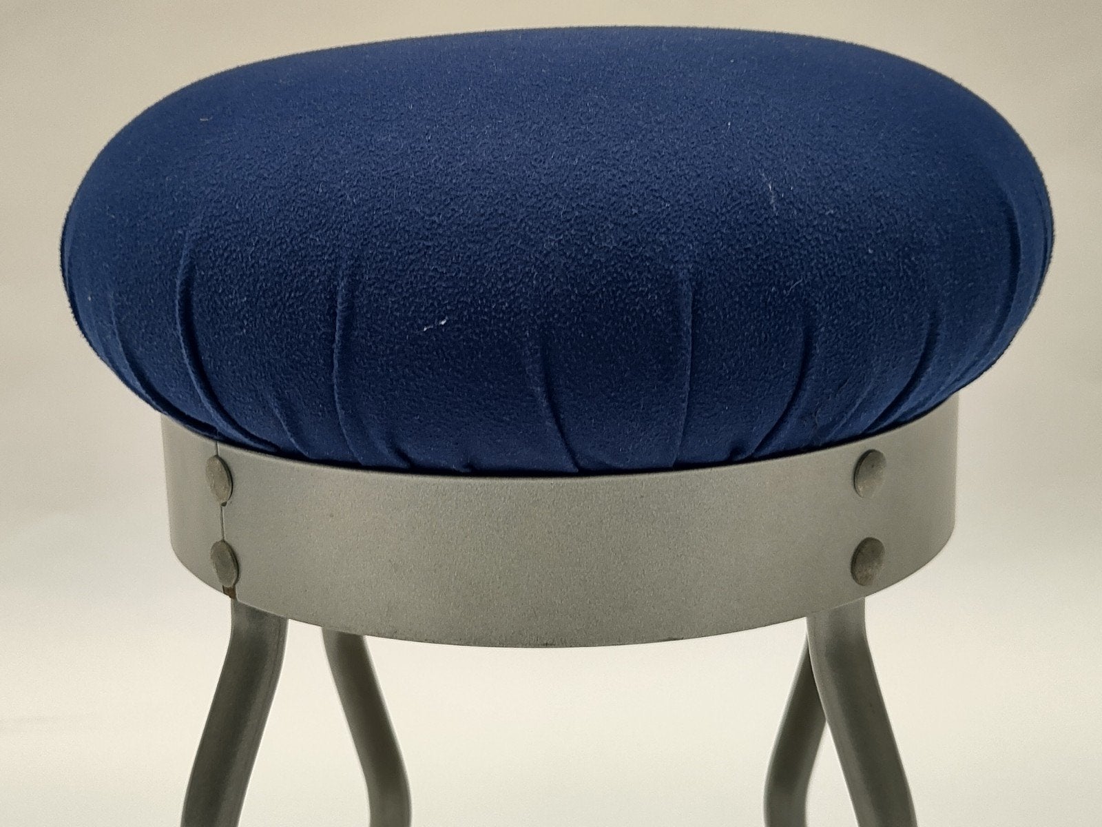 Jaren 90 Ikea kruk Uri Per Ivar Ledang krukje stoeltje, Gebruikt, Staal, ., Ophalen of Verzenden