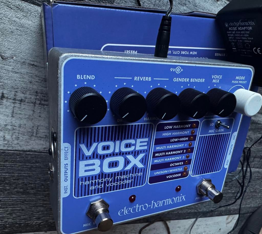 Electro-Harmonix VOICE BOX HARMONY MACHINE / VOCODER, Muziek en Instrumenten, Ophalen of Verzenden, Nieuw
