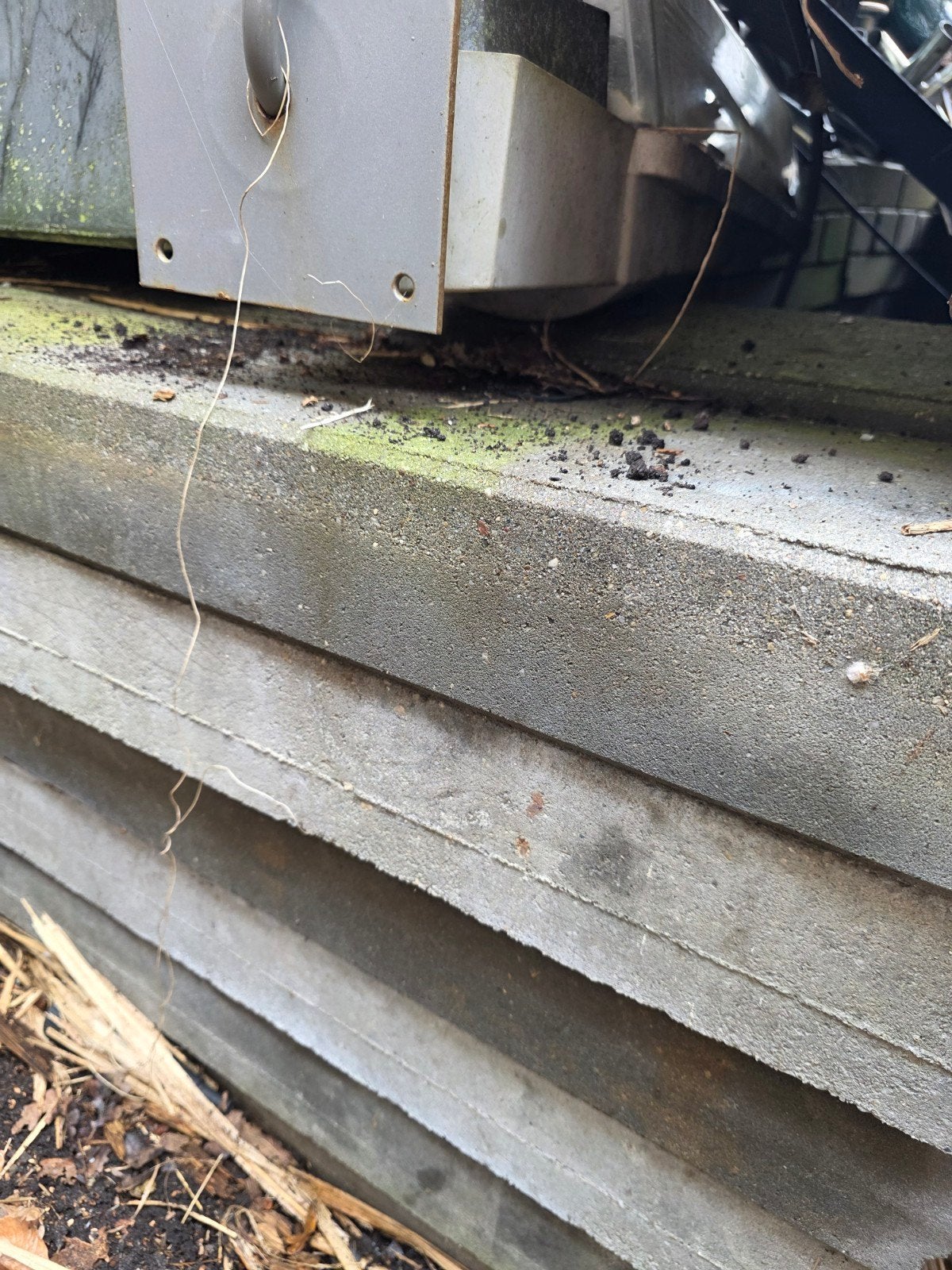 Gebruikte betonnen trottoirbanden, Ophalen, Gebruikt, Minder dan 5 m², Beton