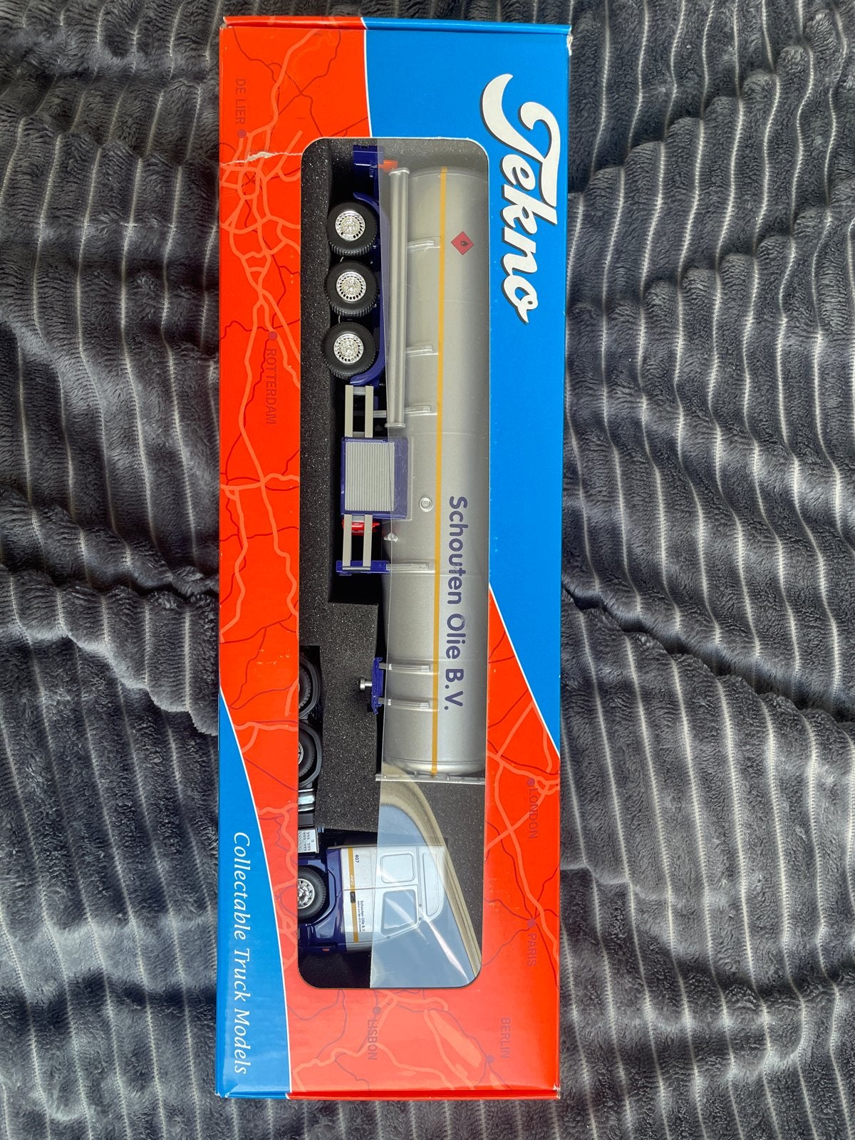 Tekno Schouten Olie B.V. Tankwagen Model, Overige merken, 1:50 of kleiner, Nieuw, Ophalen of Verzenden
