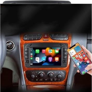 Dynavin Navigatie mercedes C klasse w203 carplay android 16, Auto diversen, Oberonweg 262 3208pg, Nieuw, Ophalen of Verzenden