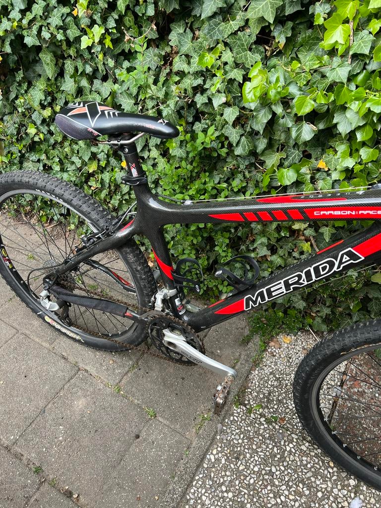 Merida Carbon Race Mountainbike - Shimano XT Dual Control, Hardtail, Heren, Merida, Ophalen of Verzenden