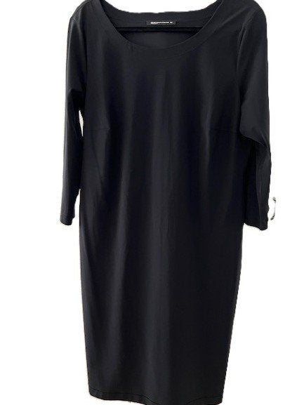 EXPRESSO travelstof LBD jurk 42-44 model Delila zwart, EXPRESSO, Verzenden, Zwart, Maat 42/44 (L)