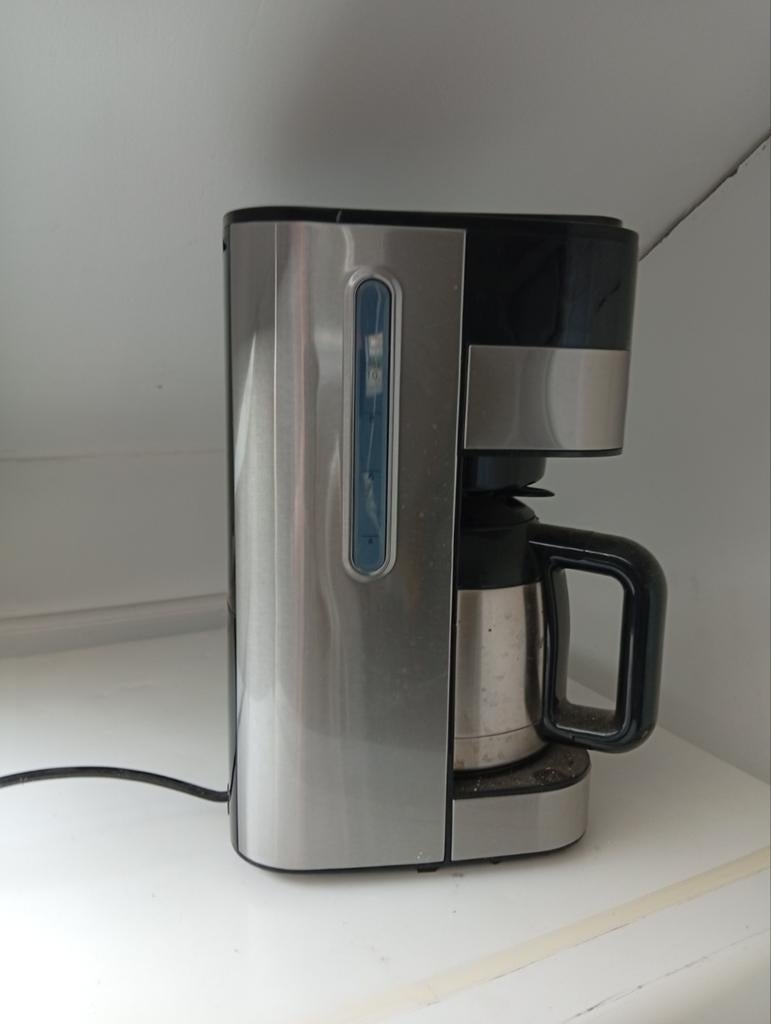 Inventum Koffiezetapparaat met Thermoskan, Afneembaar waterreservoir, Gebruikt, Koffiemachine, Gemalen koffie