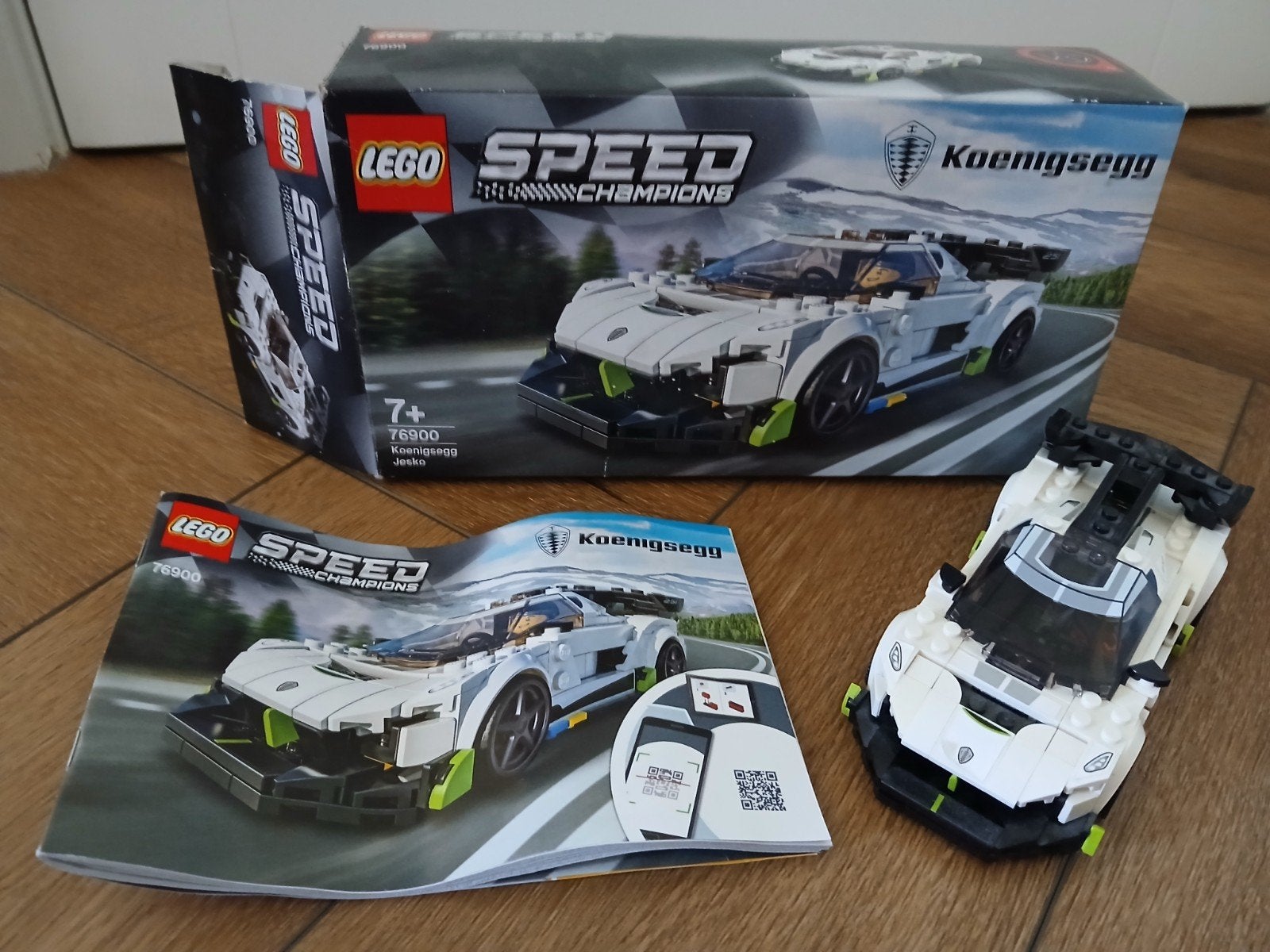 LEGO Speed Champions Koenigsegg Jesko (76900), Ophalen of Verzenden, Zo goed als nieuw