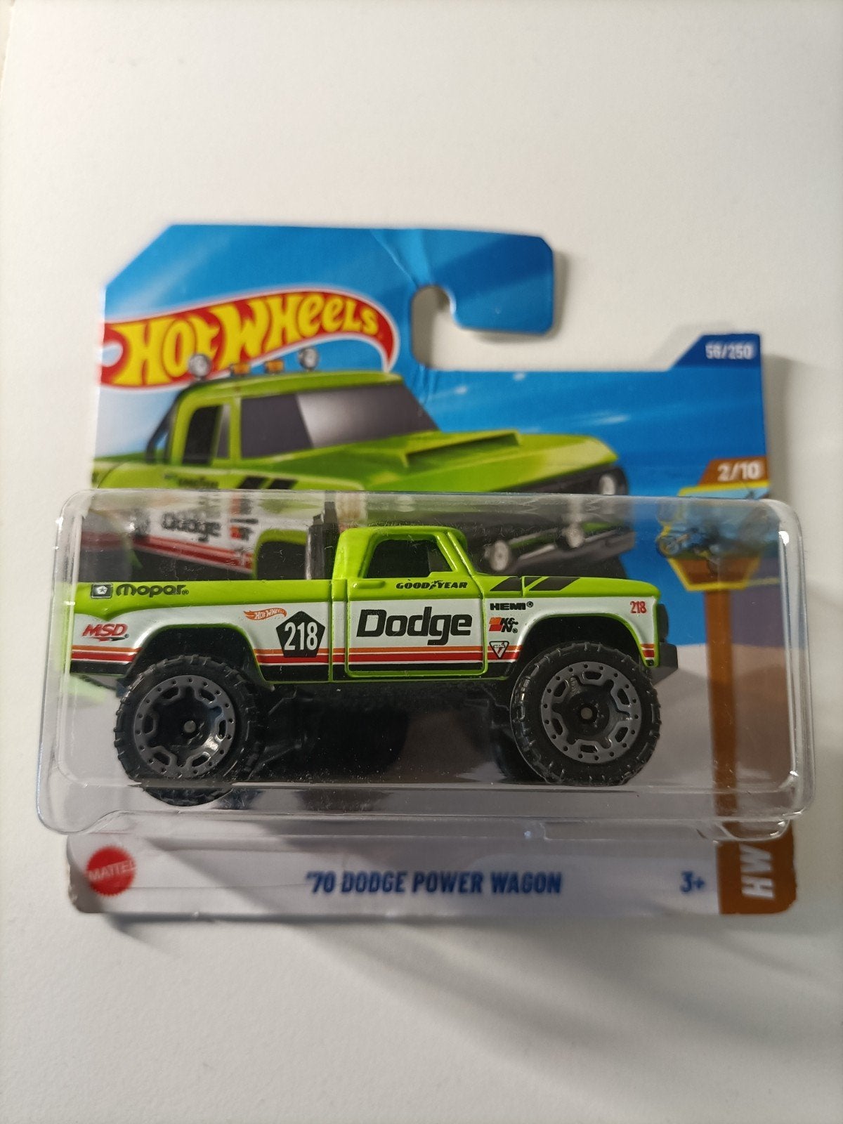 Hot Wheels '70 Dodge Power Wagon - Nieuw in verpakking, Ophalen of Verzenden, Nieuw, Overige typen