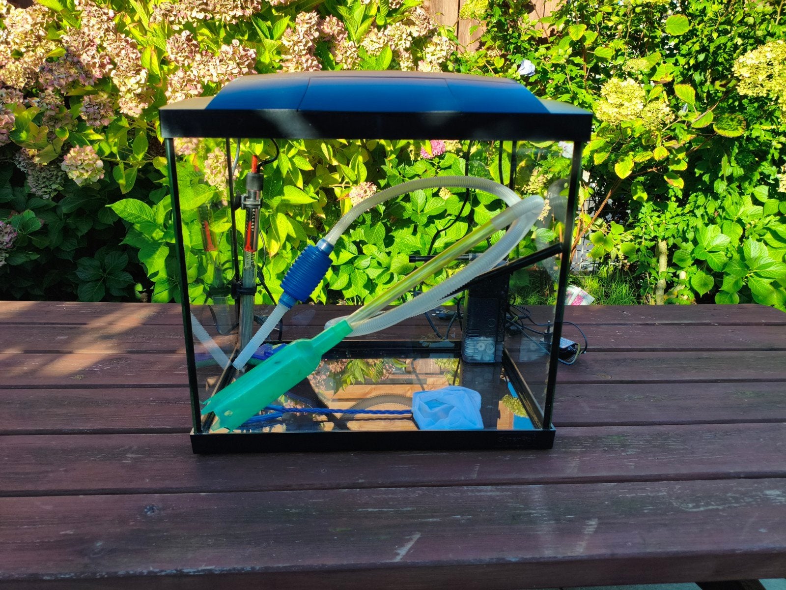 Superfish 50 compleet!, Dieren en Toebehoren, Ophalen, Inclusief deksel, Zo goed als nieuw, Leeg aquarium