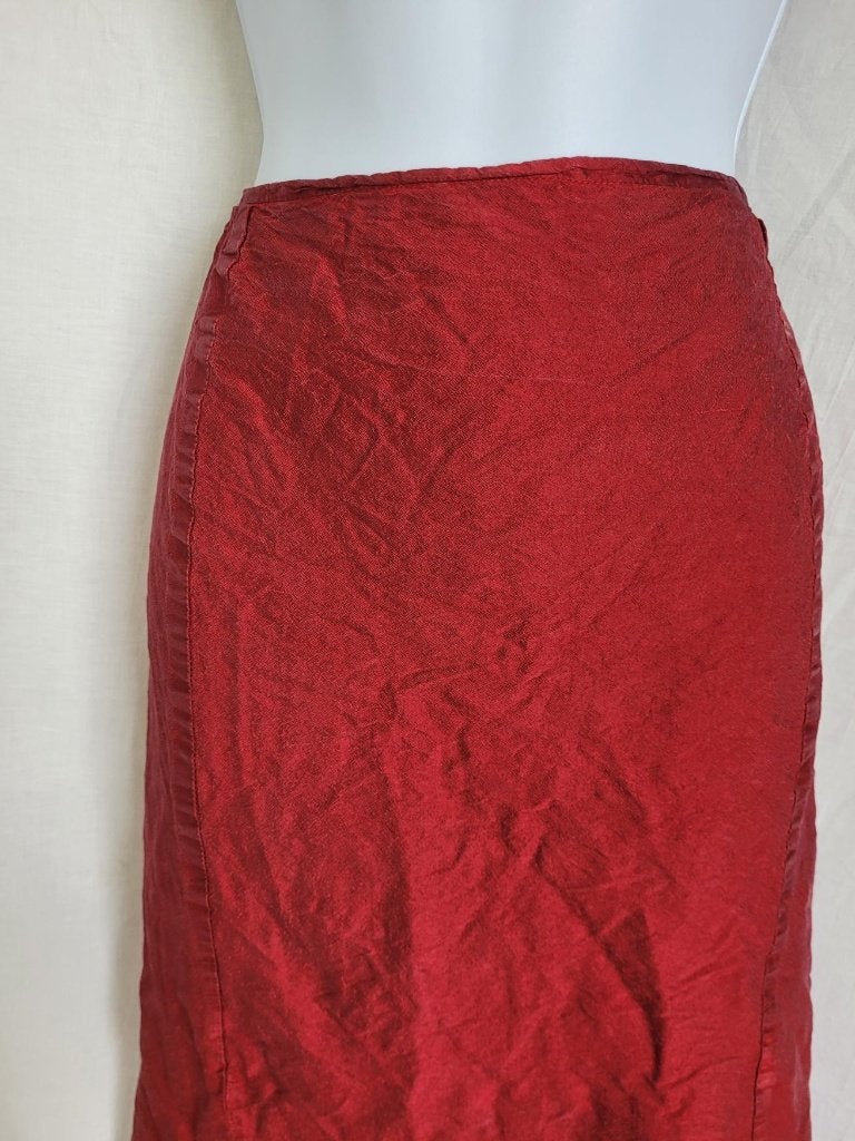 Mooie lange rode rok mt M, Kleding | Dames, Maat 38/40 (M), ., Ophalen of Verzenden, Zo goed als nieuw