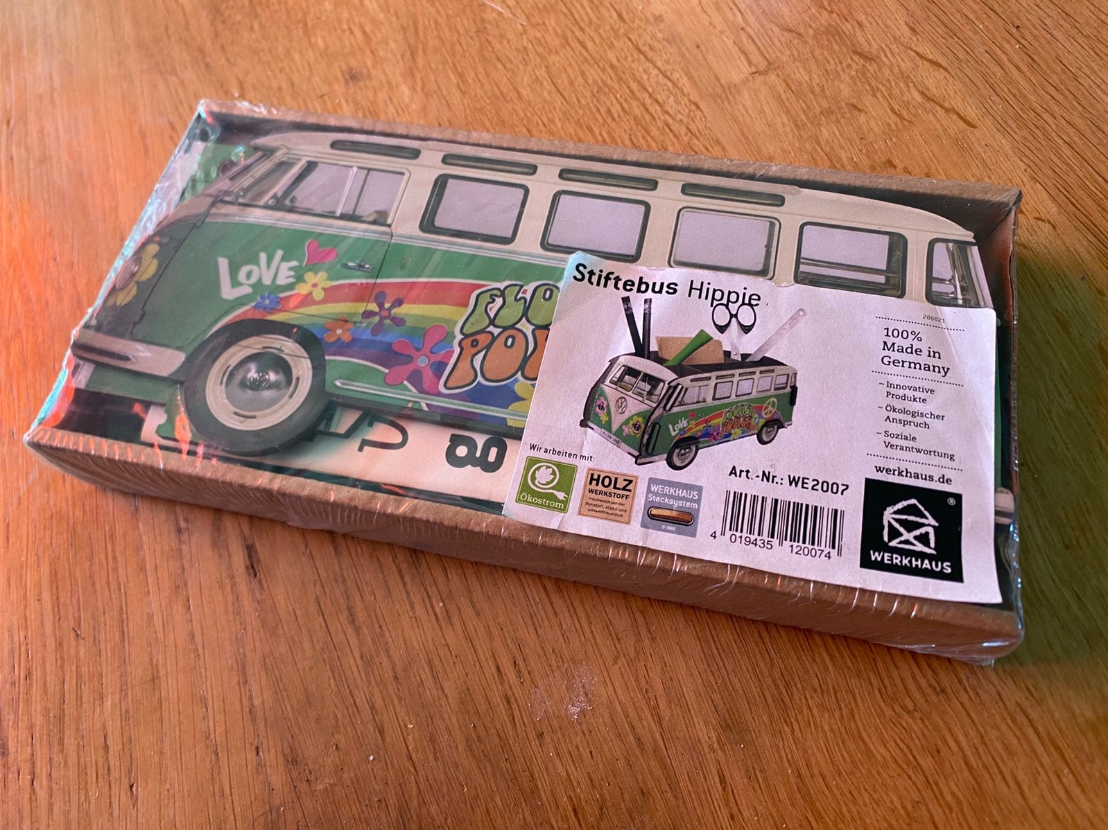 VW T1 Hippiebus pennenhouder, Ophalen of Verzenden, Nieuw
