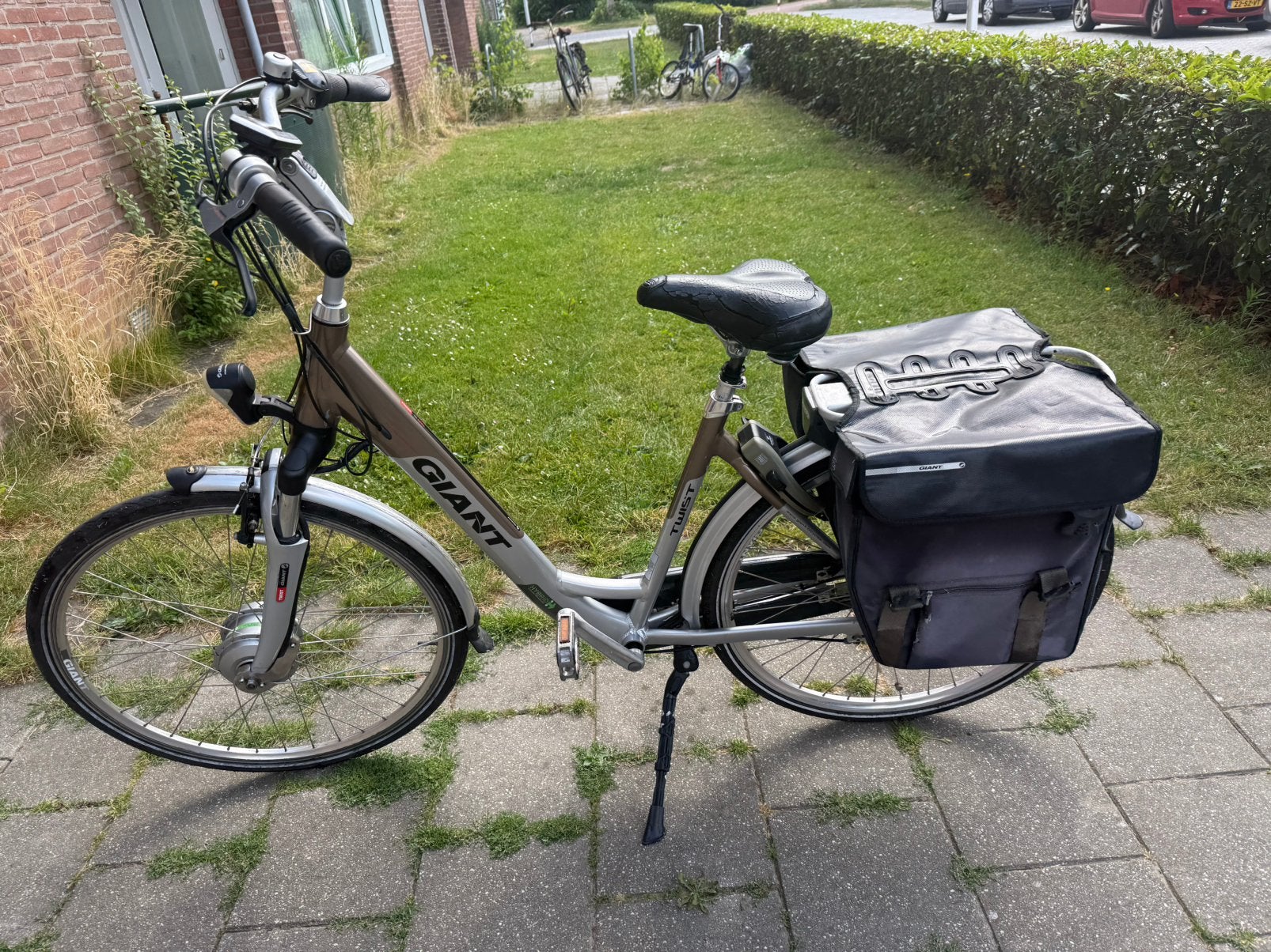 zeer nette giant twist elekteischie fiets met dubbele accu s, Ophalen of Verzenden, Zo goed als nieuw