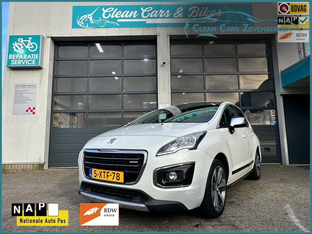 Peugeot 3008 2.0 HDi HYbrid4 (bj 2014, automaat), Auto's, Peugeot, Automaat, Euro 5, Gebruikt, 4 cilinders