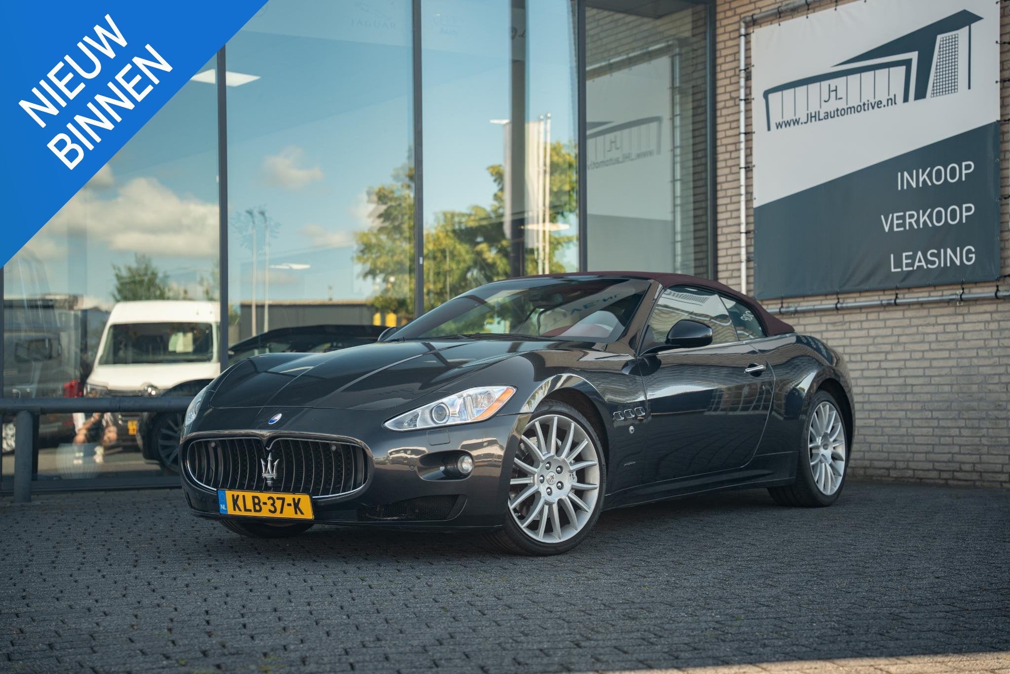 Maserati GranCabrio 4.7 V8*NL AUTO*1e EIGENAAR*CARBALHO*BOSE, Auto's, Maserati, Automaat, Euro 5, Gebruikt, 8 cilinders