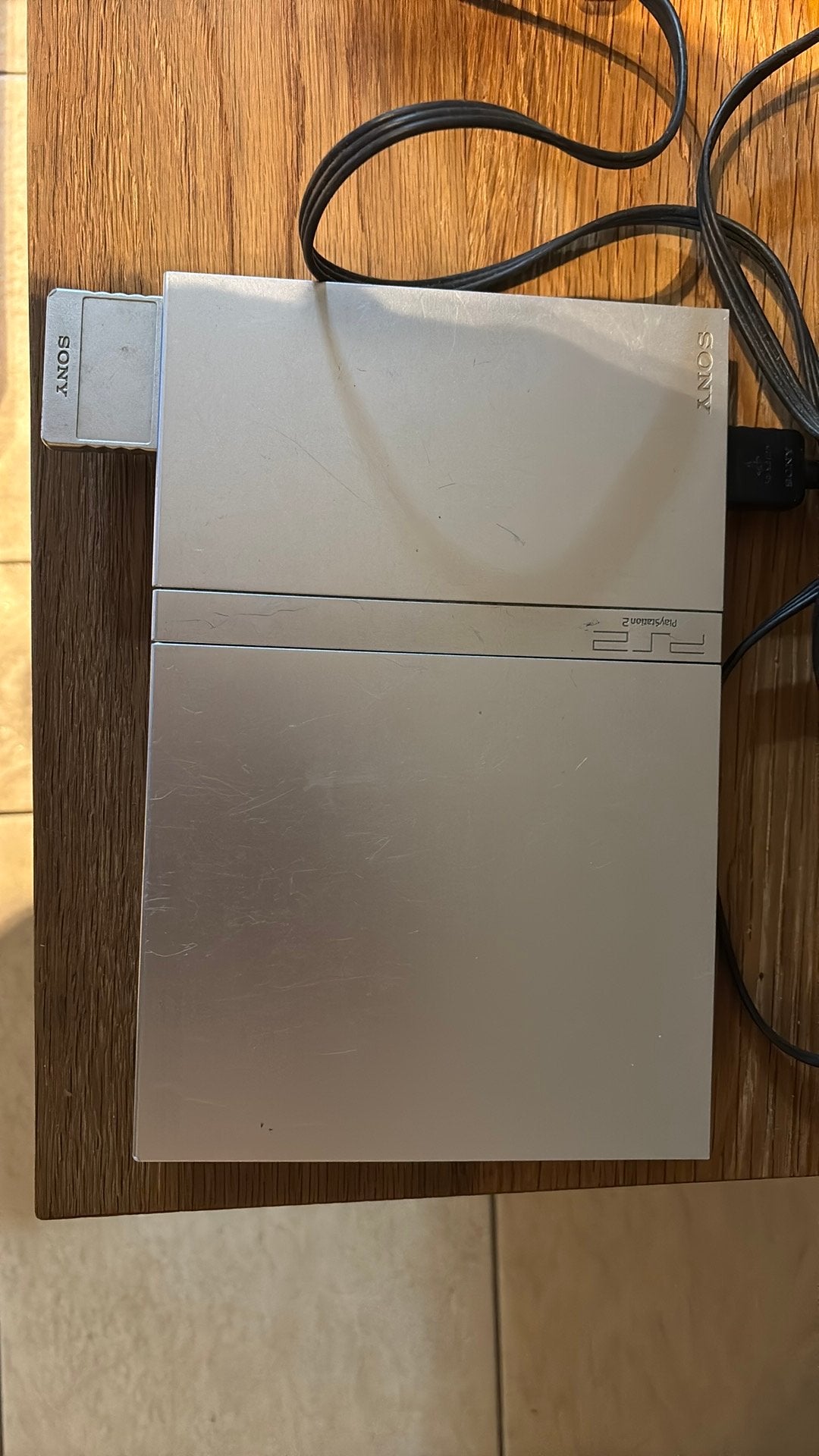 Ps2 slim silver met extra’s, Ophalen, Gebruikt, Met games, Slim
