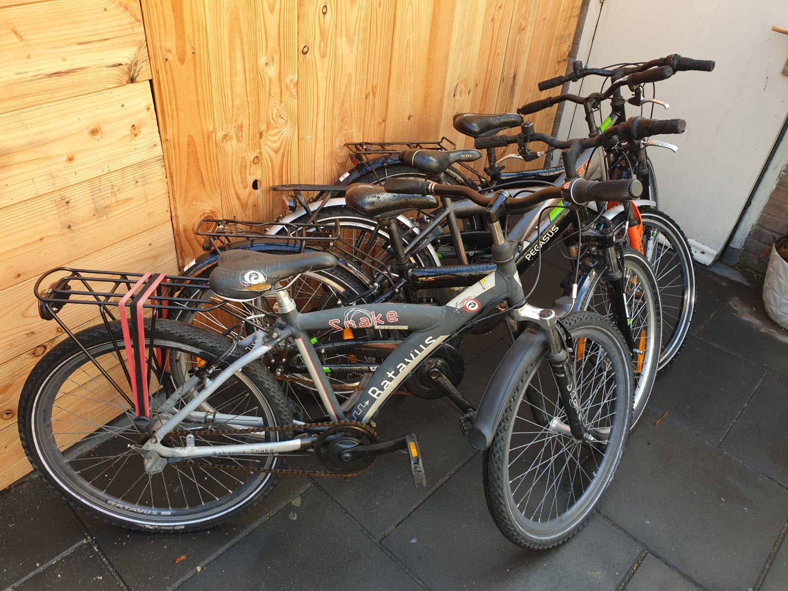 partij van 4 jongens kinderfietsen 24 inch, Ophalen, Gebruikt, 24 inch