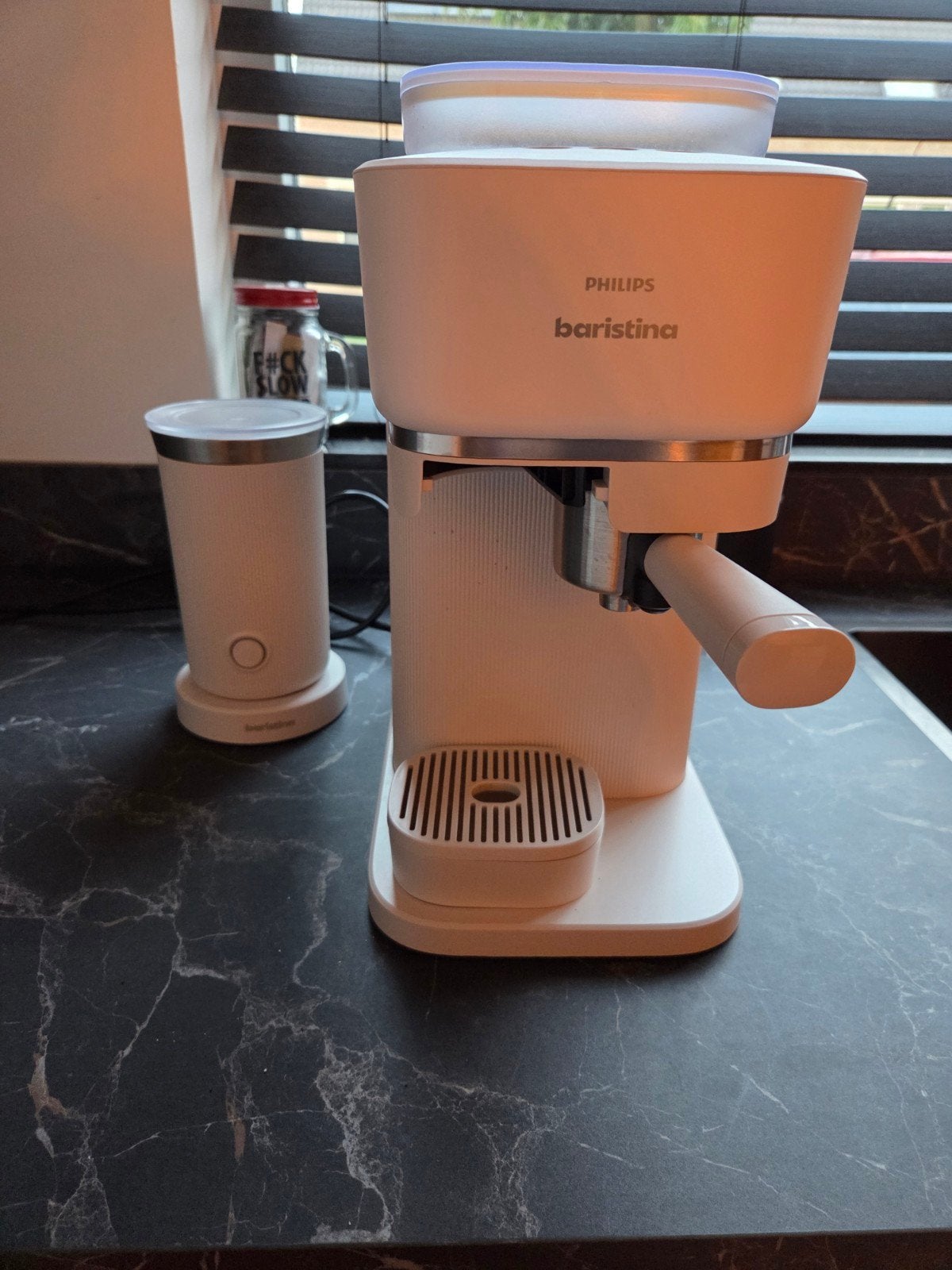 Philips Baristina Espressomachine met Melkopschuimer, Witgoed en Apparatuur, Ophalen, Afneembaar waterreservoir, Espresso apparaat